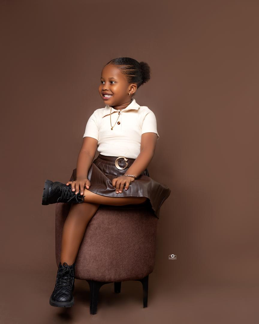 Kika Oshodin with children